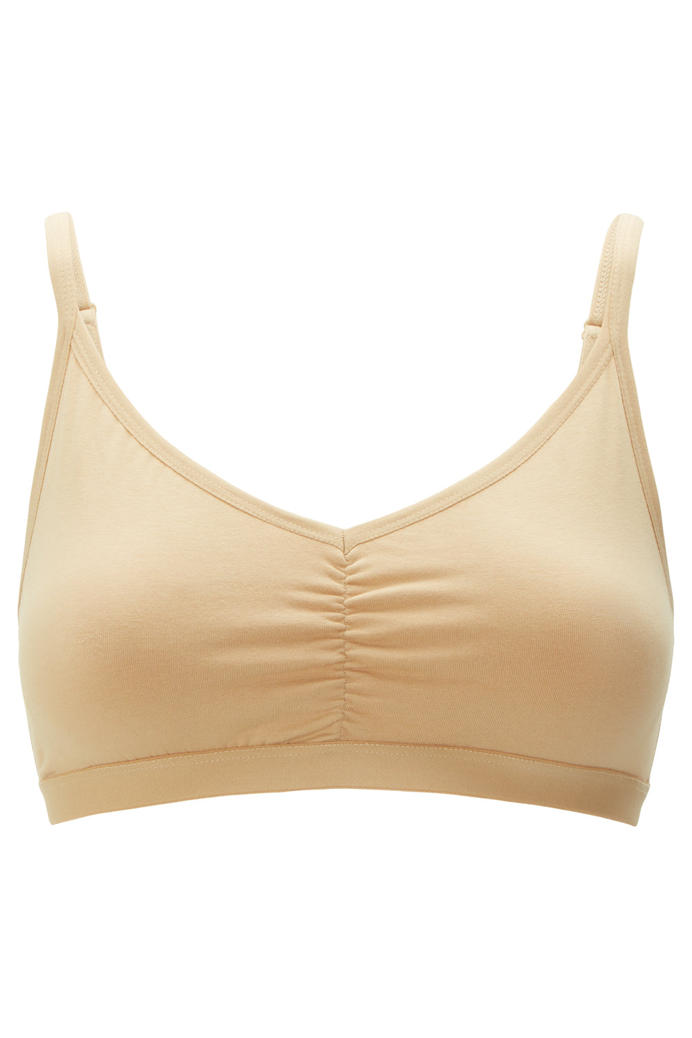 Soft Bra Top - Almond
