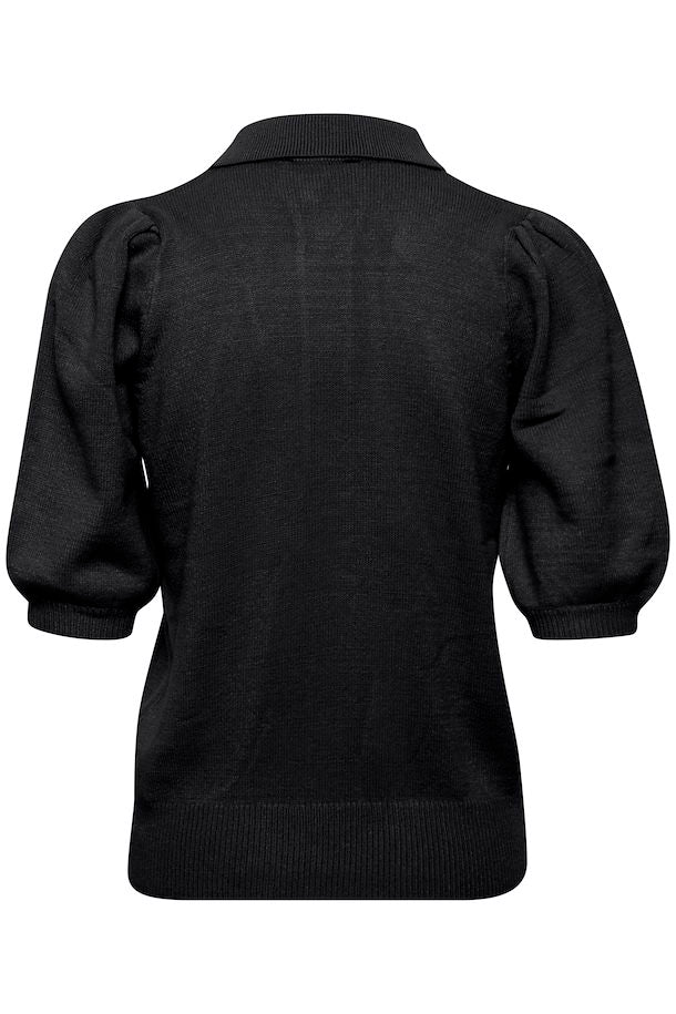 Bynonina Ss Jumper 2 - Knit - Black