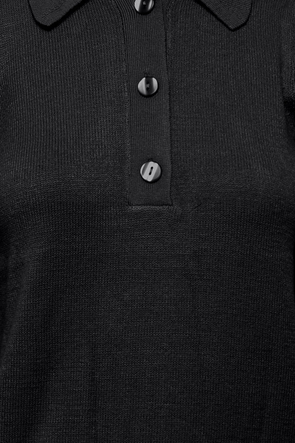 Bynonina Ss Jumper 2 - Knit - Black