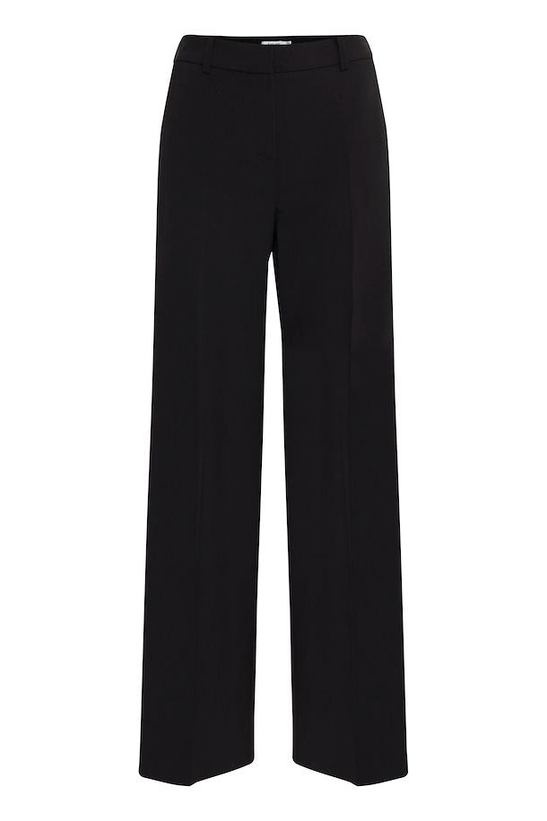 Bydanta Wide Leg Pants 2 - Woven - Black