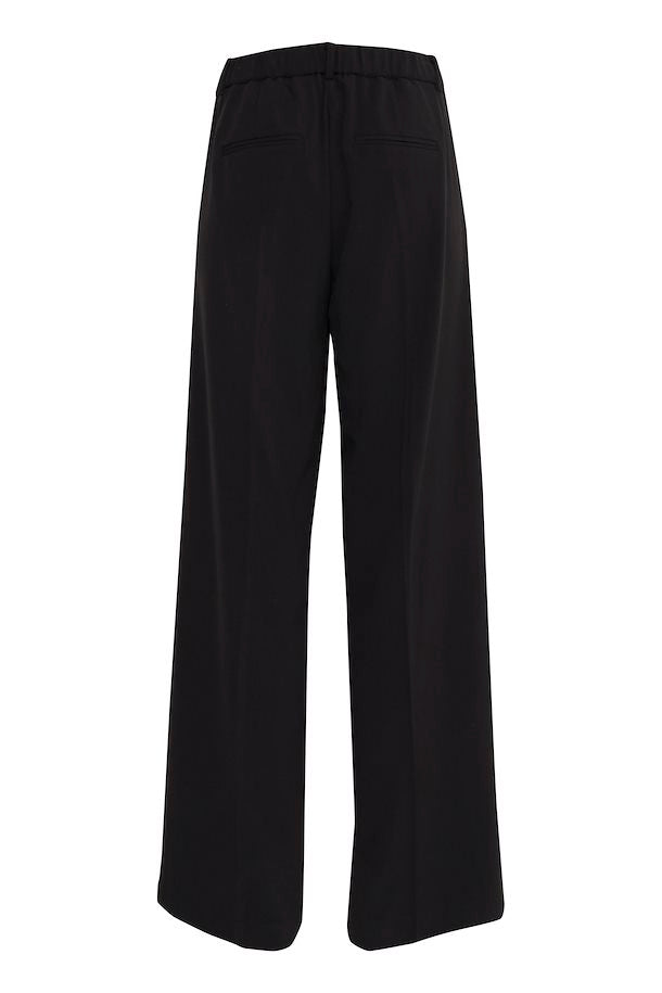 Bydanta Wide Leg Pants 2 - Woven - Black