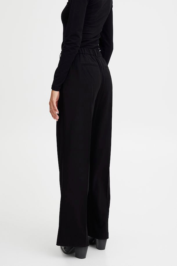 Bydanta Wide Leg Pants 2 - Woven - Black