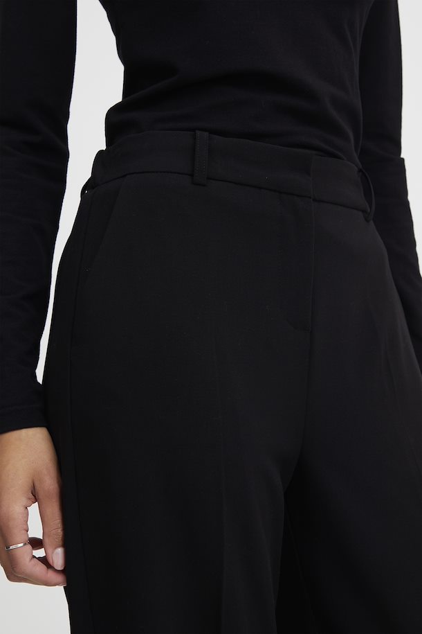 Bydanta Wide Leg Pants 2 - Woven - Black