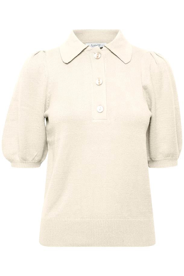 Bynonina SS Jumper 2 - Knit - Cement Melange