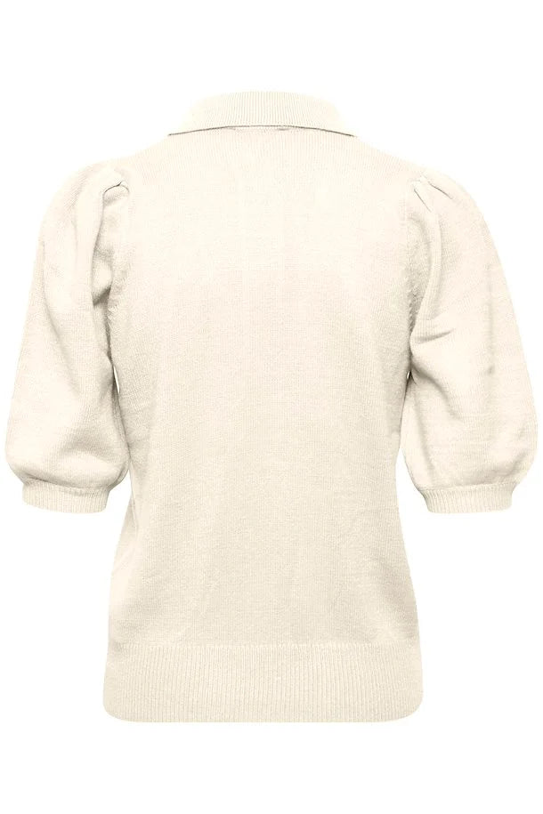 Bynonina SS Jumper 2 - Knit - Cement Melange