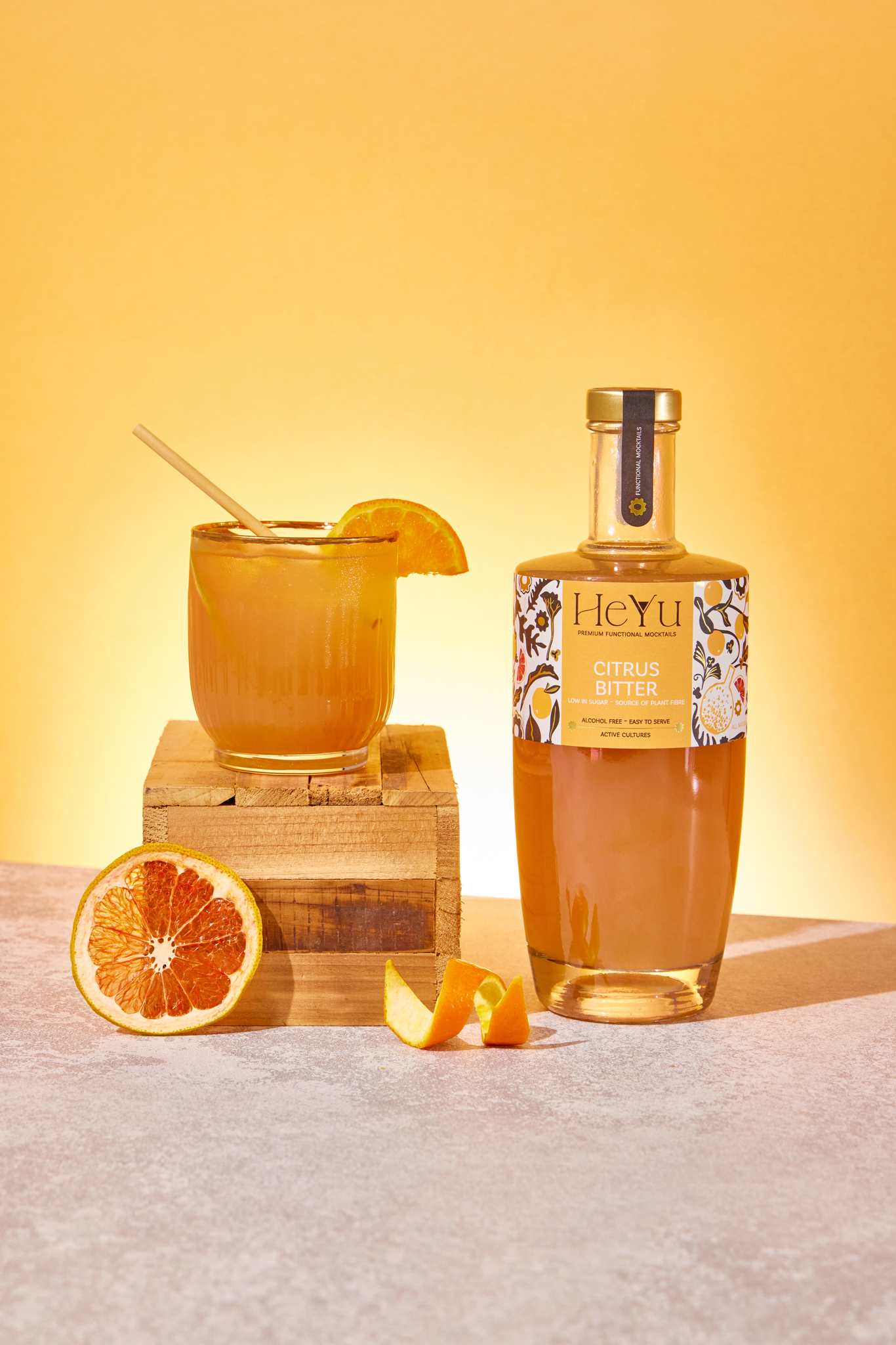 Heyu's Mocktail - Citrus Bitter 700ml