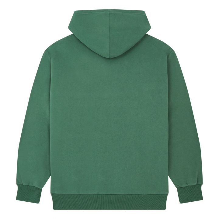 Organic Cotton Hoodie - Chrome Green
