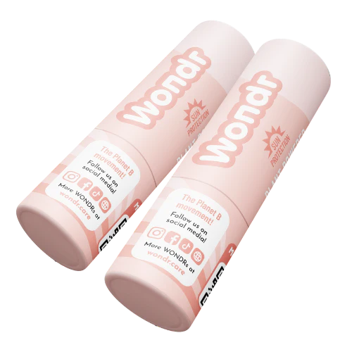 2 x Plant Powered Lip Balms - Lippenbalsem