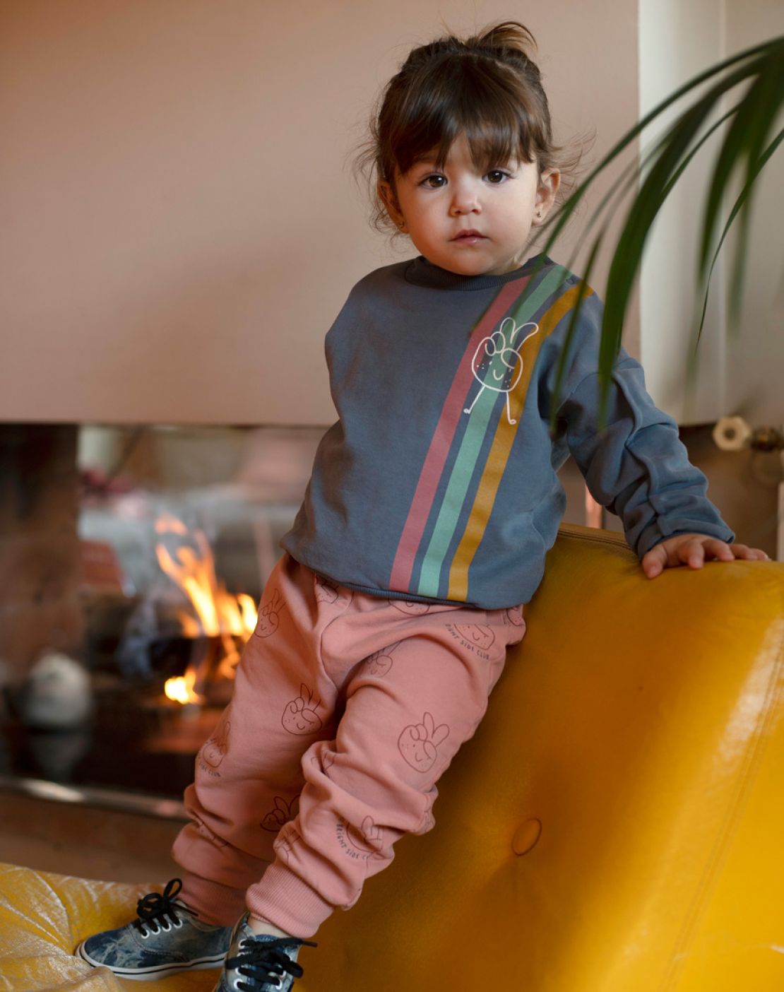 PANTS - HANDS INDIAN RED