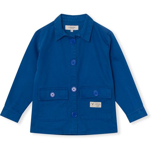 Agger Shirt Jacket - Classic Blue