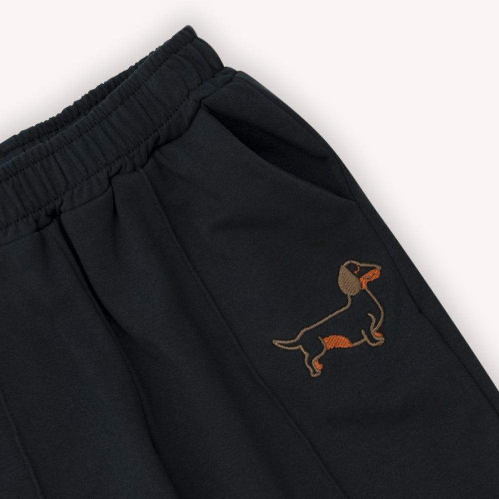 Dachshund - Jogger With Embroidery