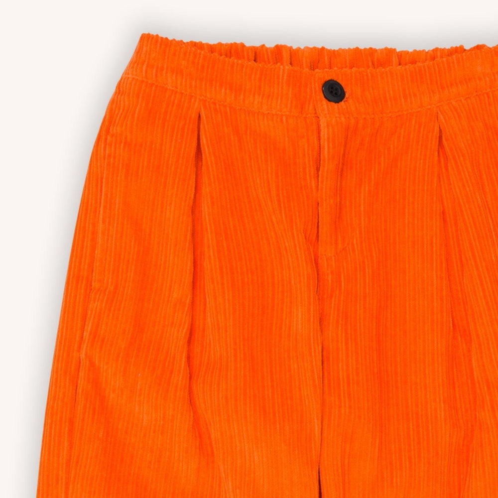 Basics - Pleated Chino Rib