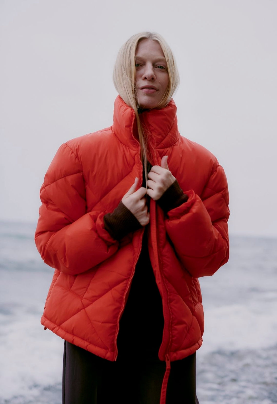 Bybomina Puffer 3 - Aurora Red