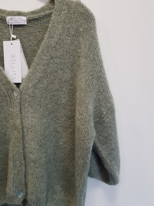 Cardigan Kina - Light kaki