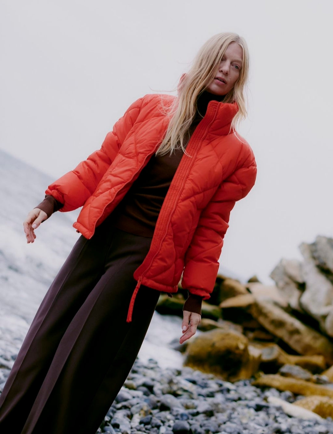 Bybomina Puffer 3 - Aurora Red