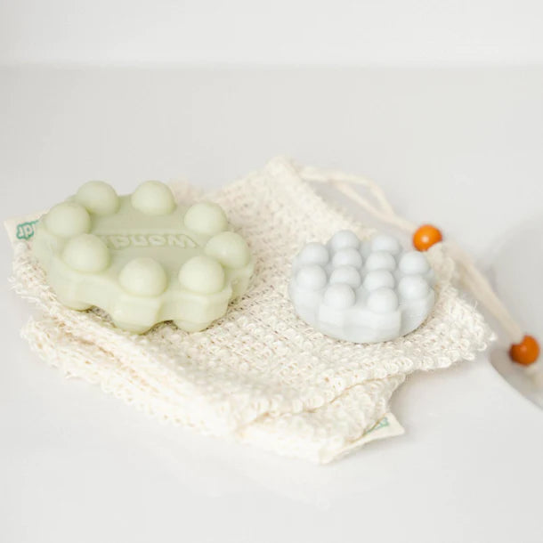 Shampoo & Shower Bar Zakje - Zwart Label