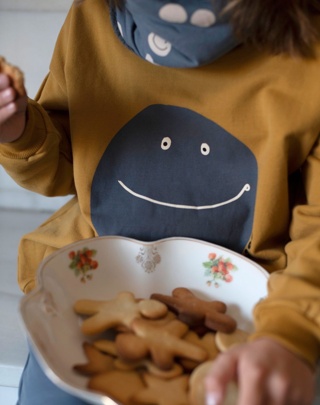 SWEATSHIRT - SAY CHEESE CURRY