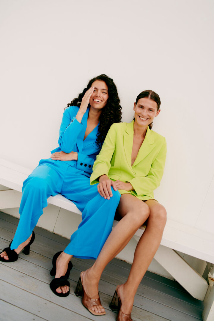 Bydanta W Pants - Ibiza Blue