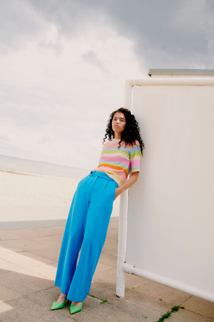 Bydanta W Pants - Ibiza Blue