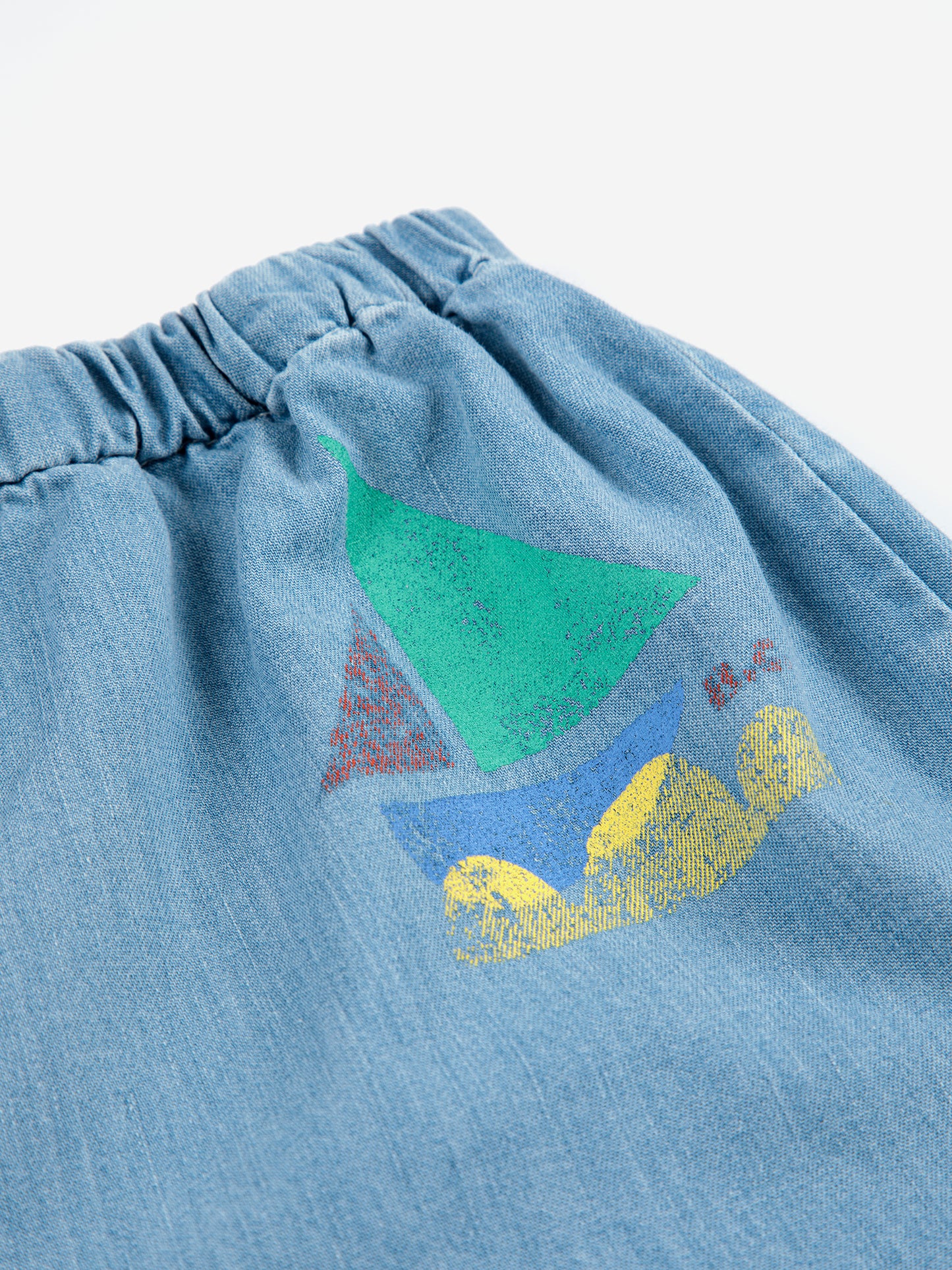 Multicolor Sail Boat - Woven Trousers Baby
