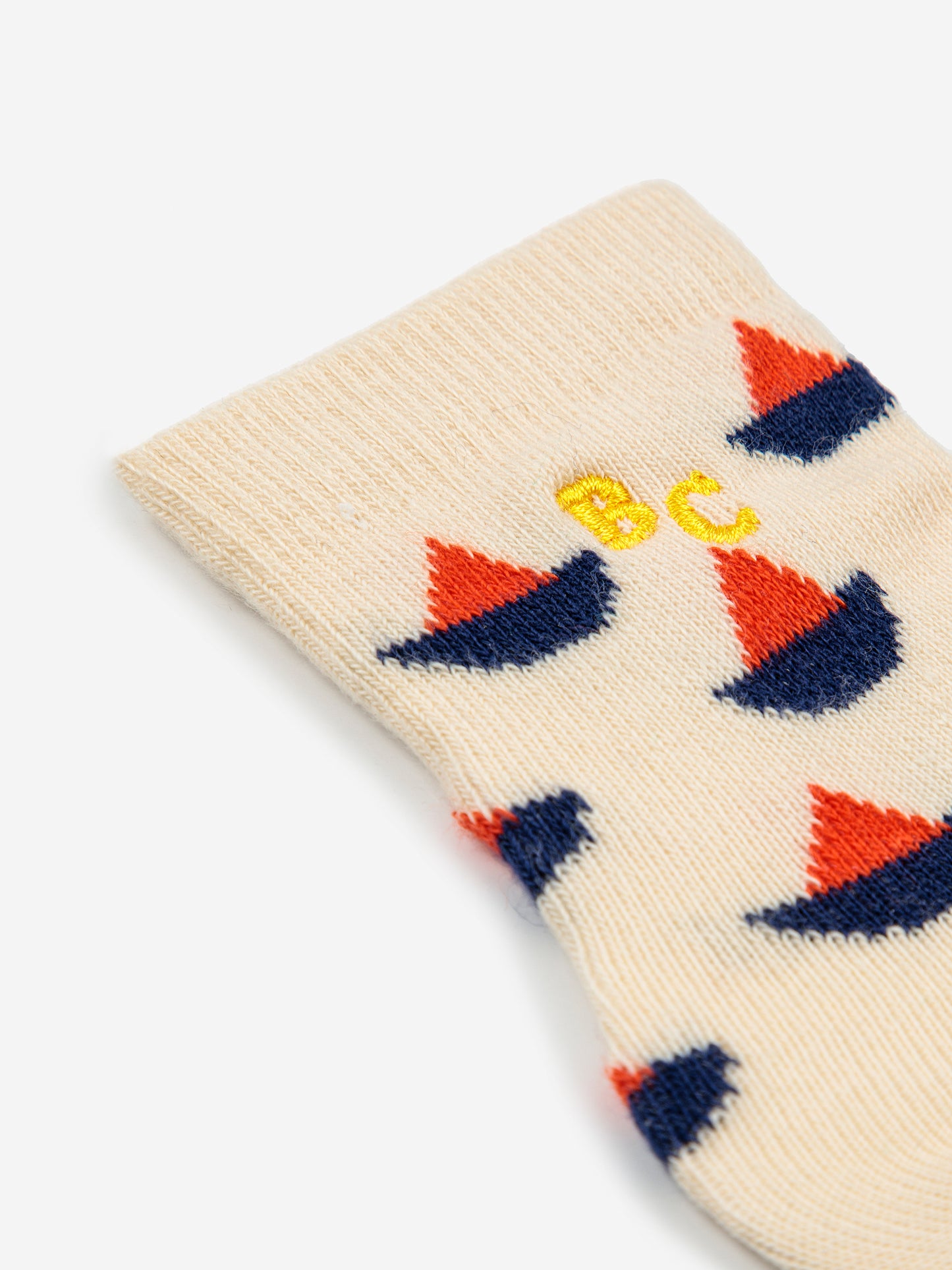 Sail Boat All Over - Long Socks Baby