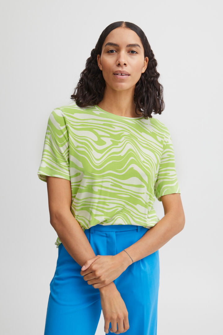 Byperlette Tshirt - Green Glow Mix
