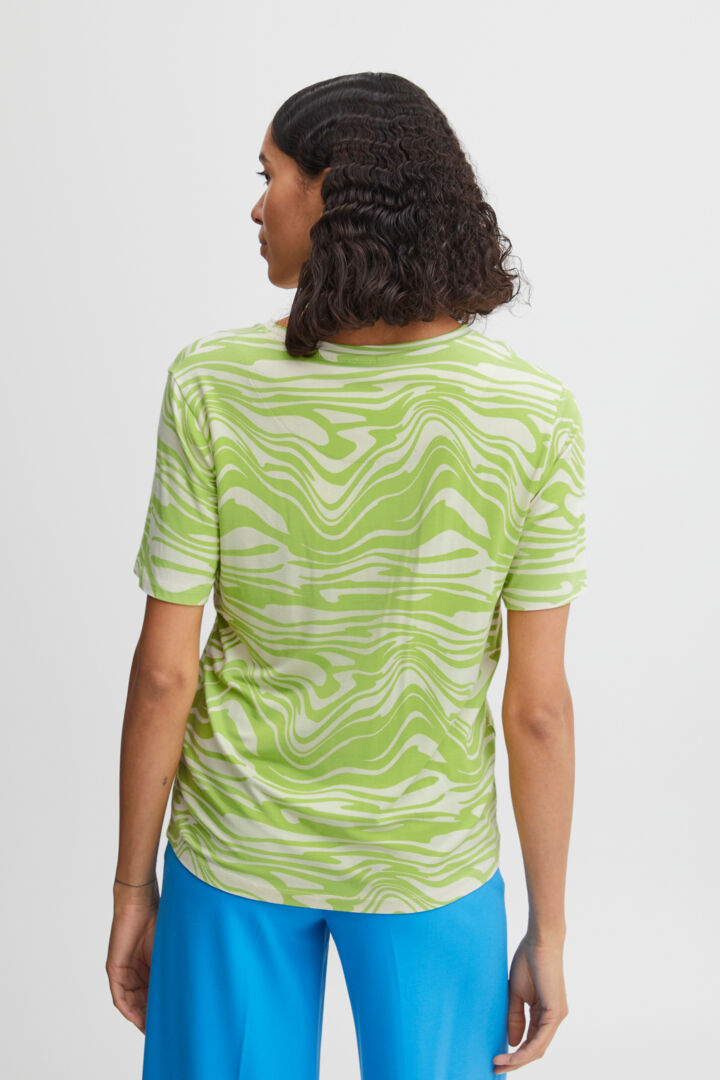 Byperlette Tshirt - Green Glow Mix