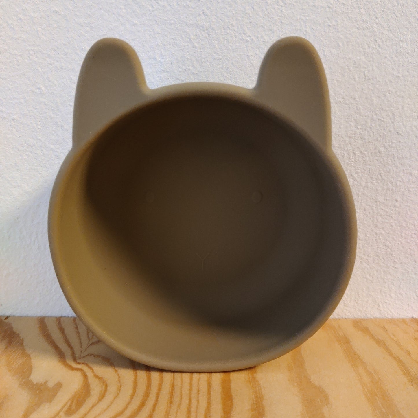 Iggy Silicone Bowl Rabbit - Grey Green