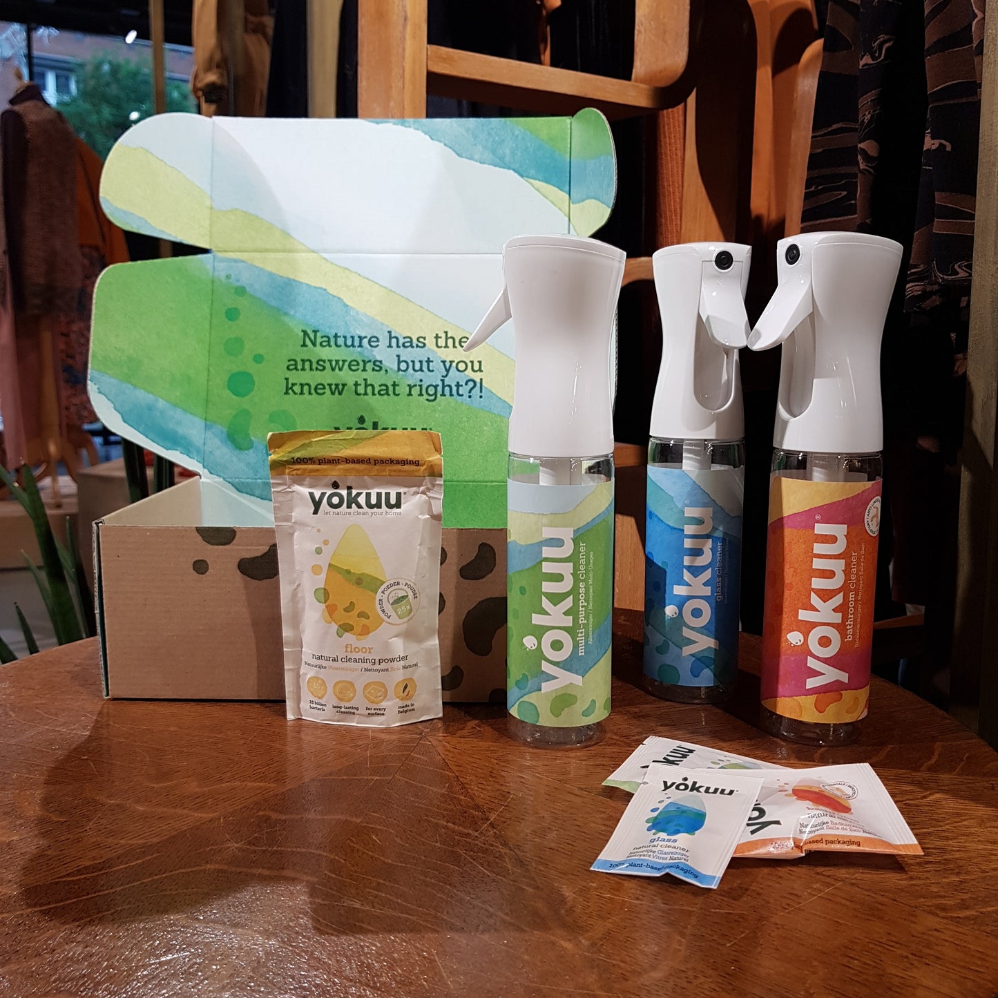 Startkit 3parels + 3sprays + Vloer