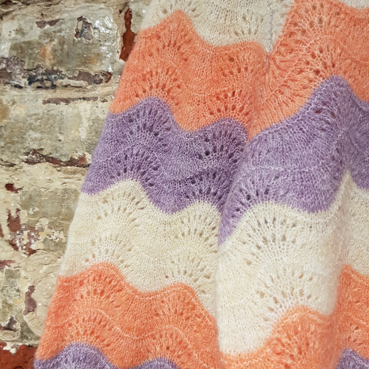 Bymartine Stripe Jumper 3 - Purple Rose Mix