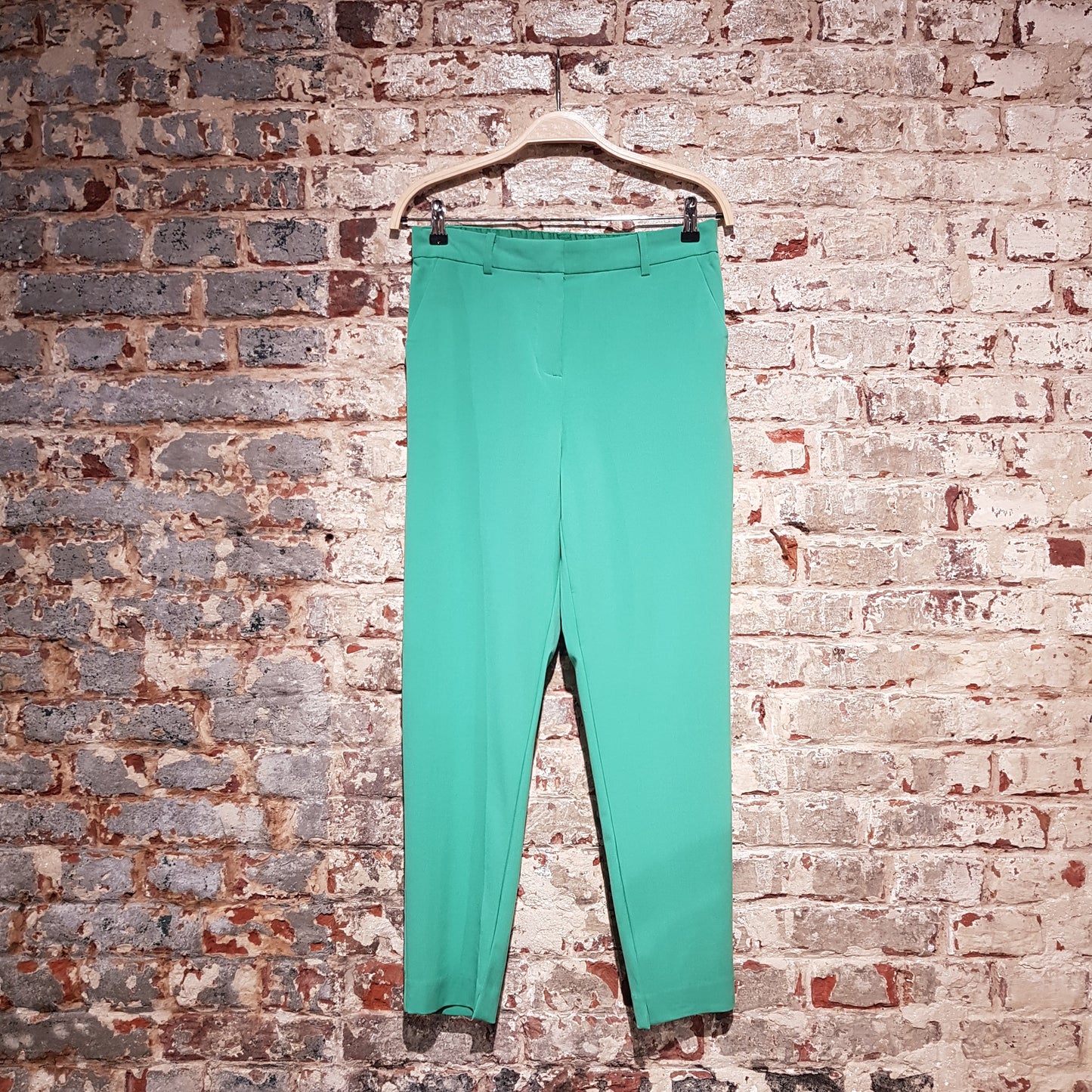 Danta Pants Crop - Woven - Ming Green