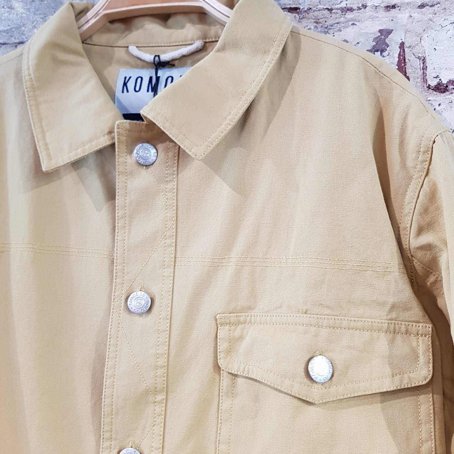 Orino Cotton Jacket Mens - Sand