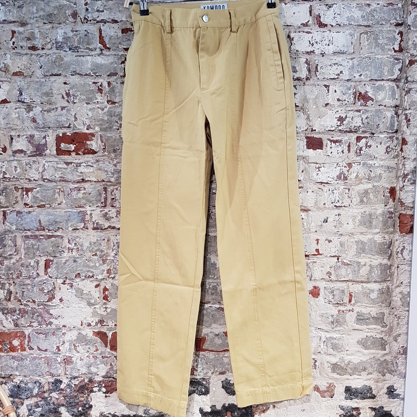 Ziggy Cotton Trouser - Sand