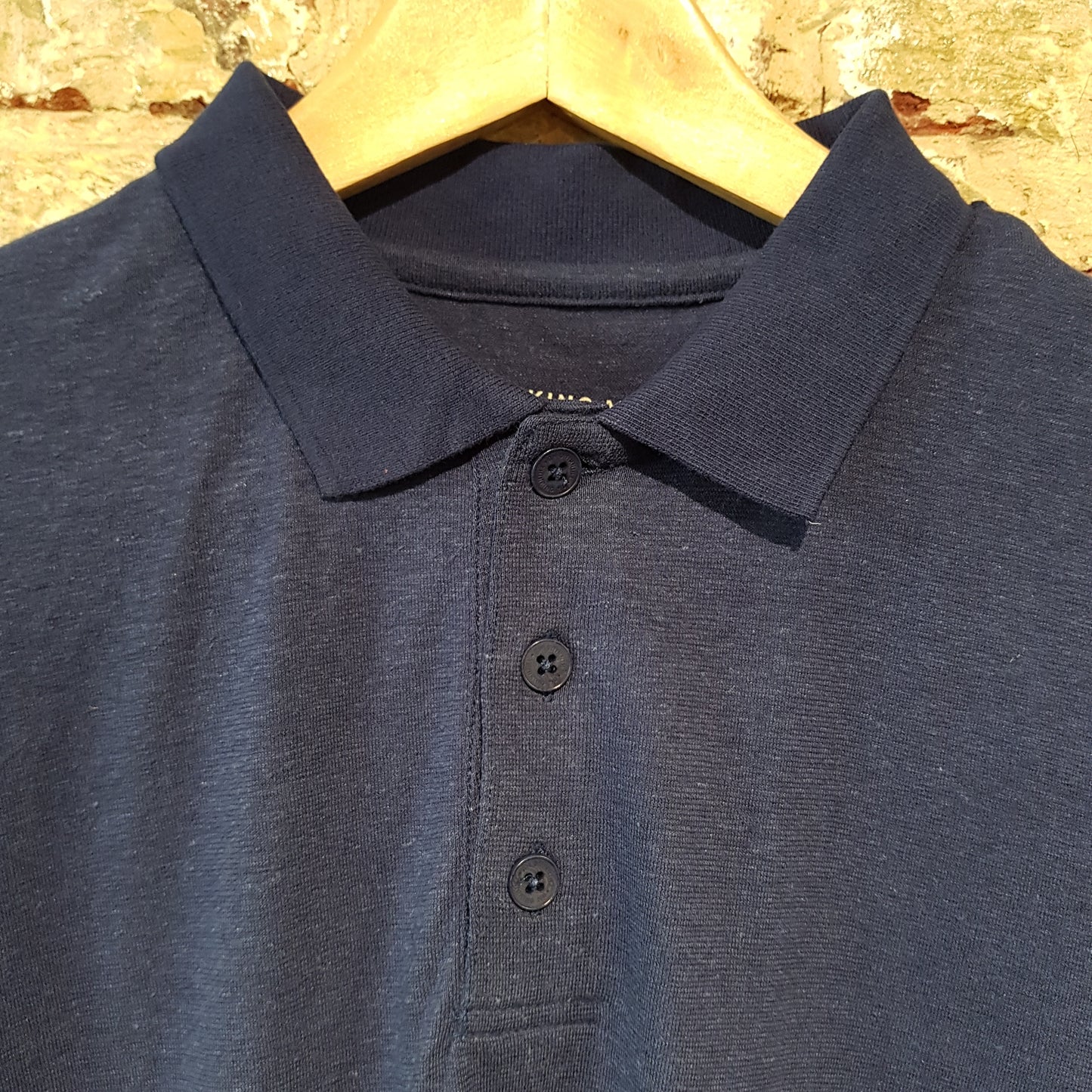 Hemp Polo - Blue Night