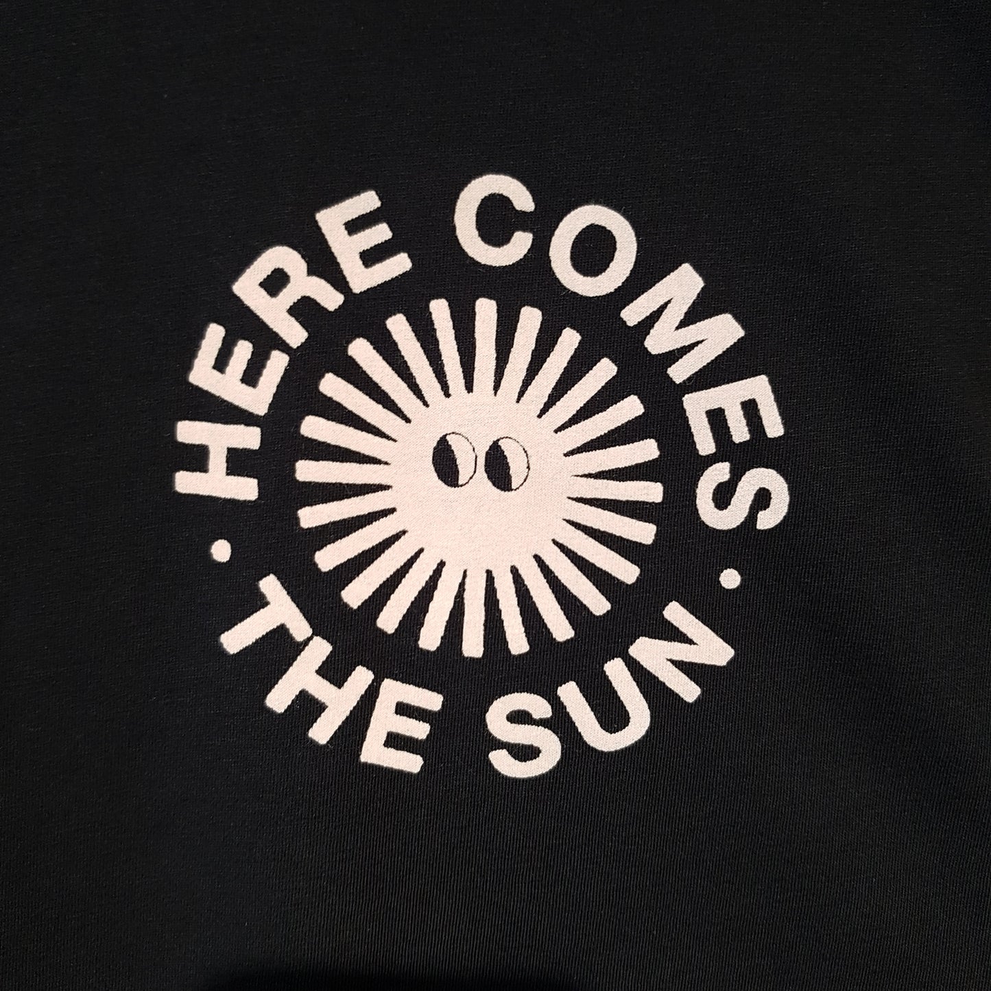Happy Sun T-Shirt - Black
