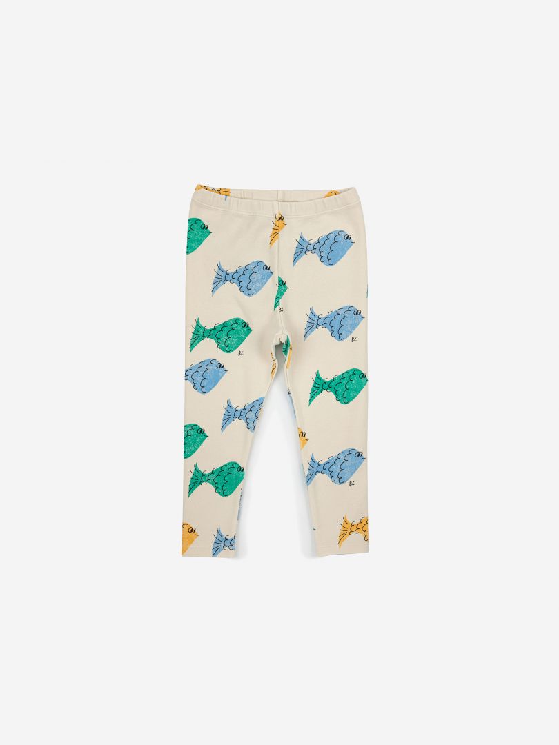 Multicolor Fish All Over - Leggings