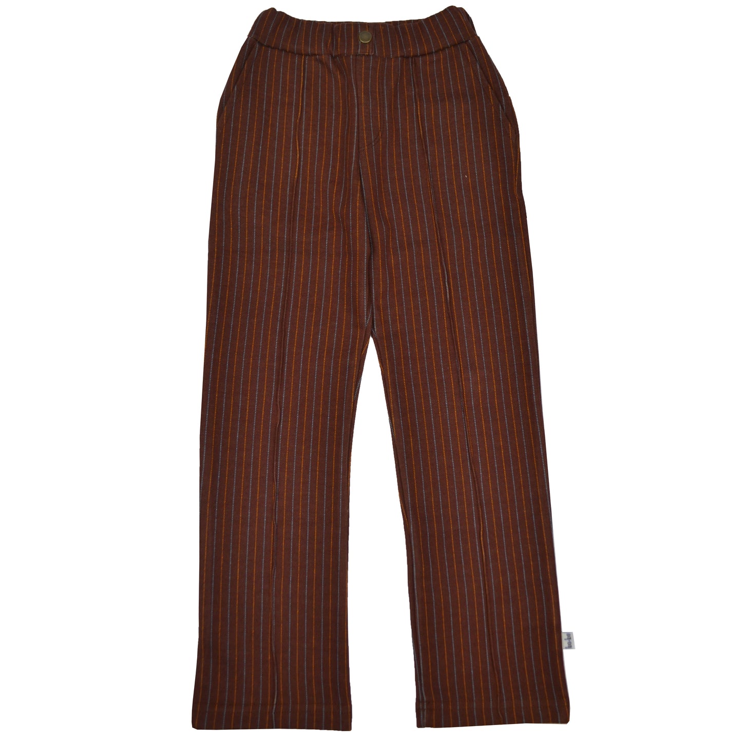 Boys pant Brown Stitch