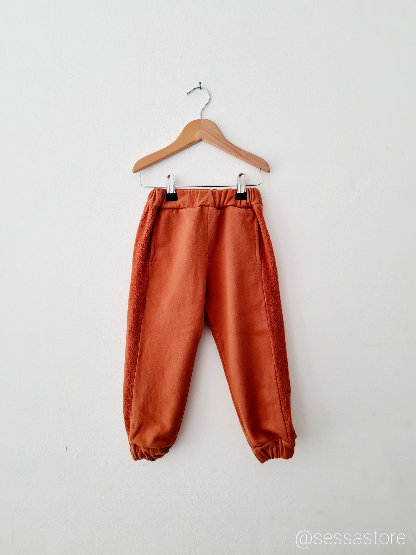 Jogging Pants Solid Cinnamon