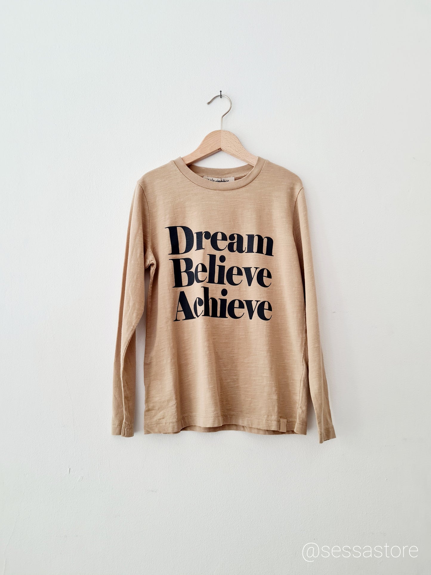 Jimmy LS Tee - Beige