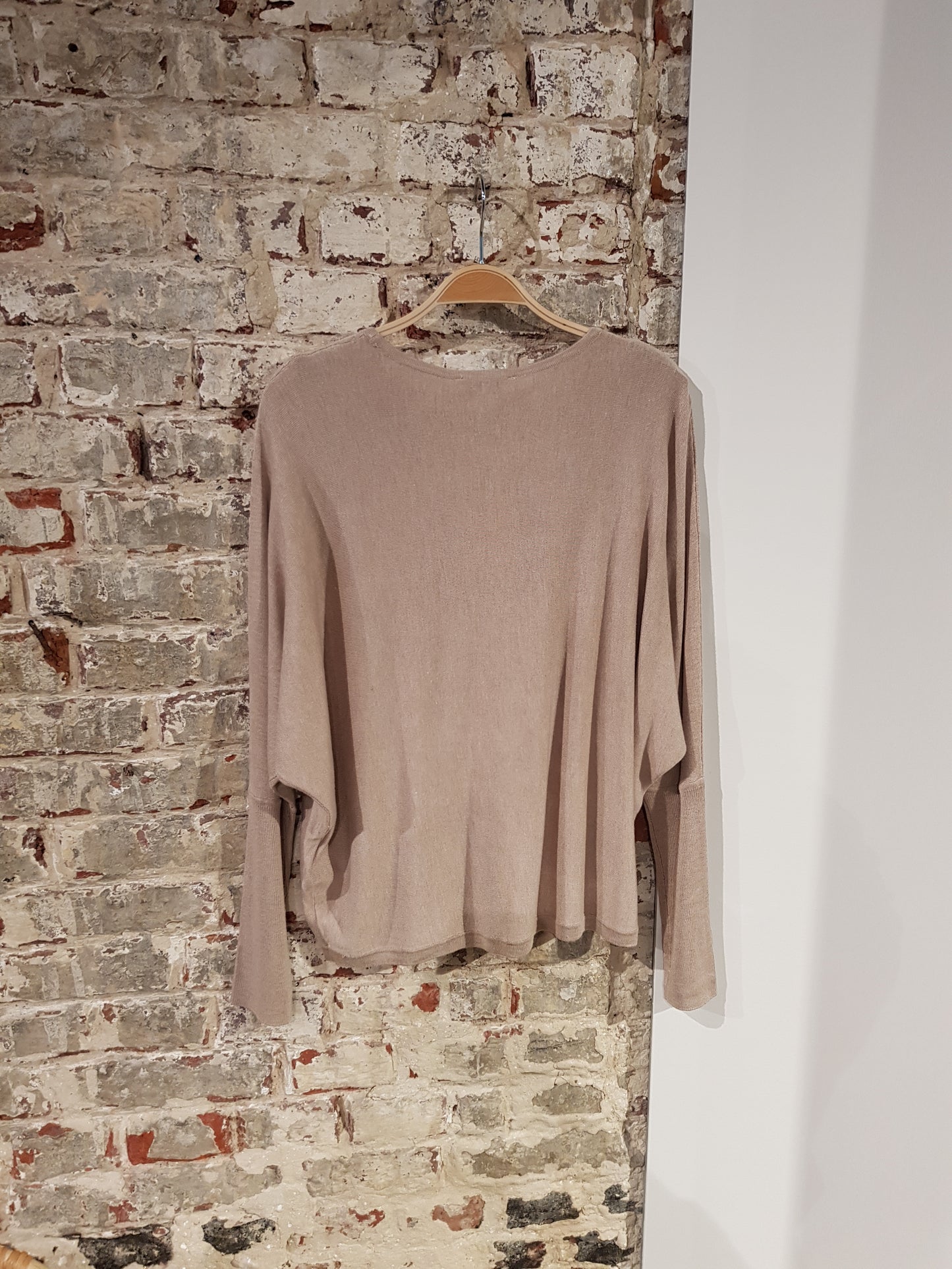 Bymmpimba1 Bat Jumper Knit - Tannin Melange