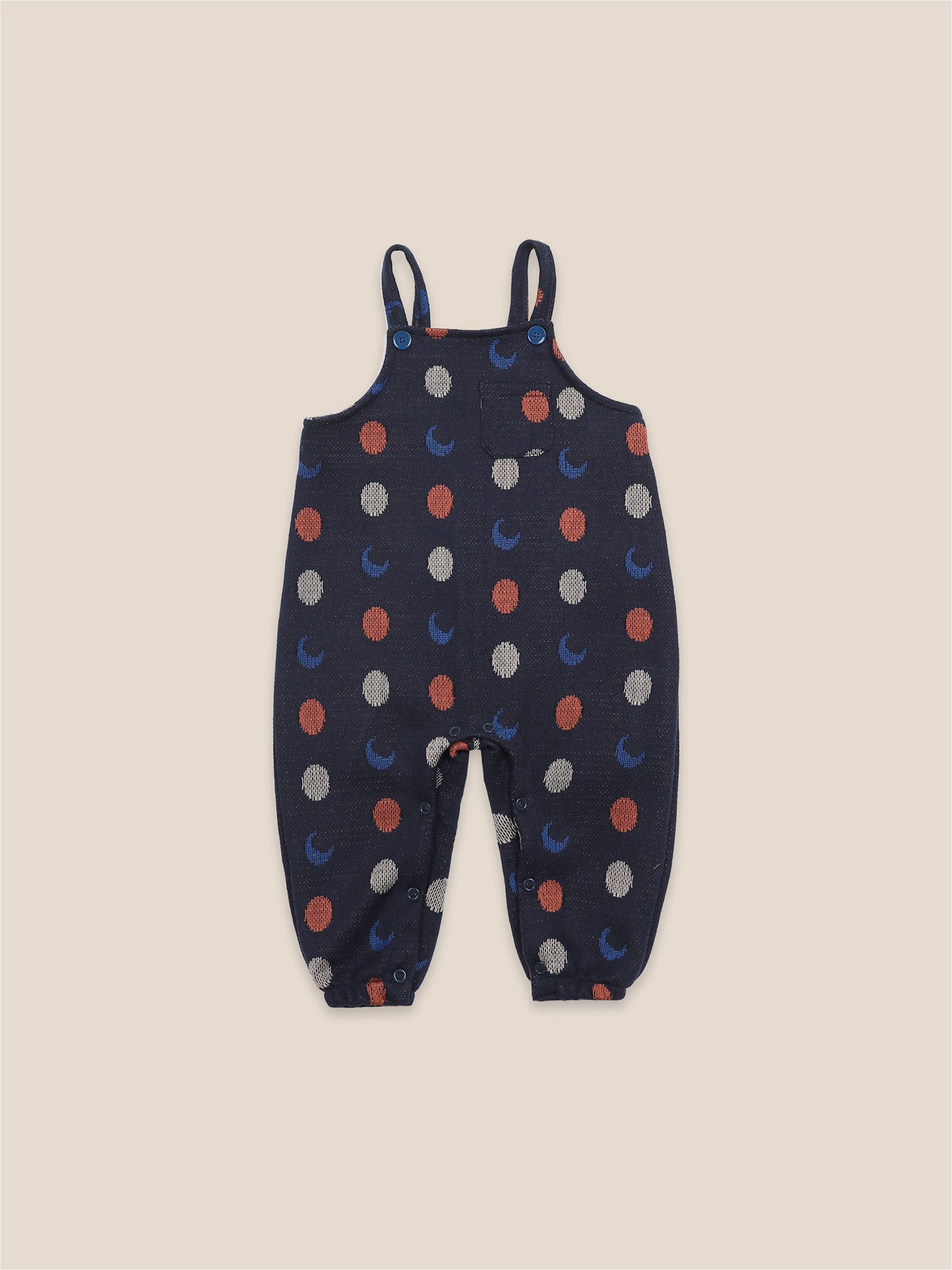 Night Knitted Jacquard Overall