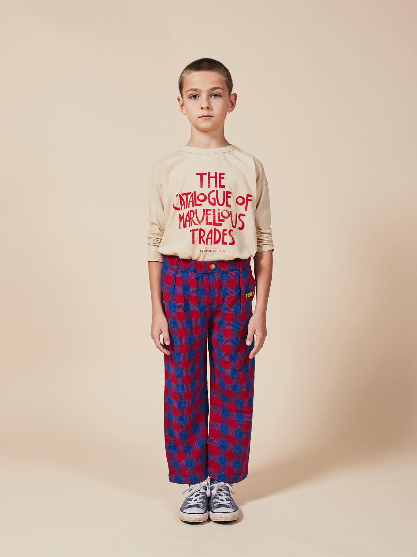 - Tartan Woven Pants - Kids