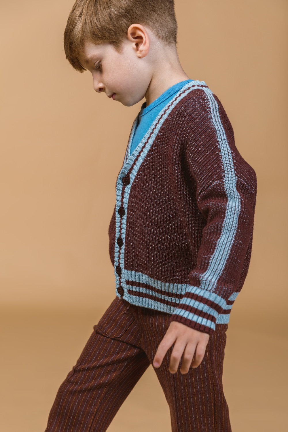 - Enio cardigan Rum Raisin