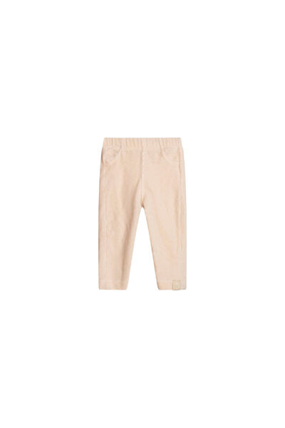 Mora Velour Pant - Cream