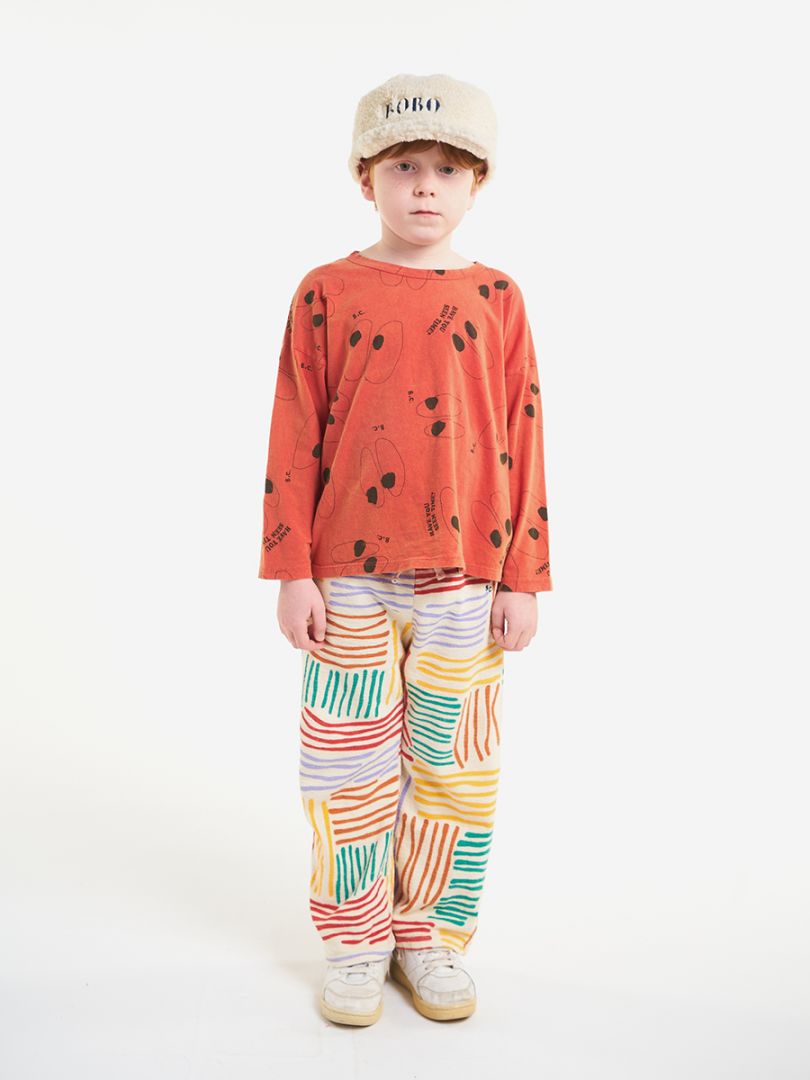 Eyes all over long sleeve T-shirt