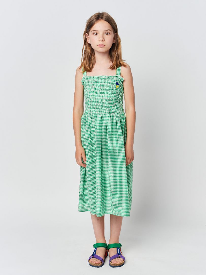 Green Vichy Strap - Dress