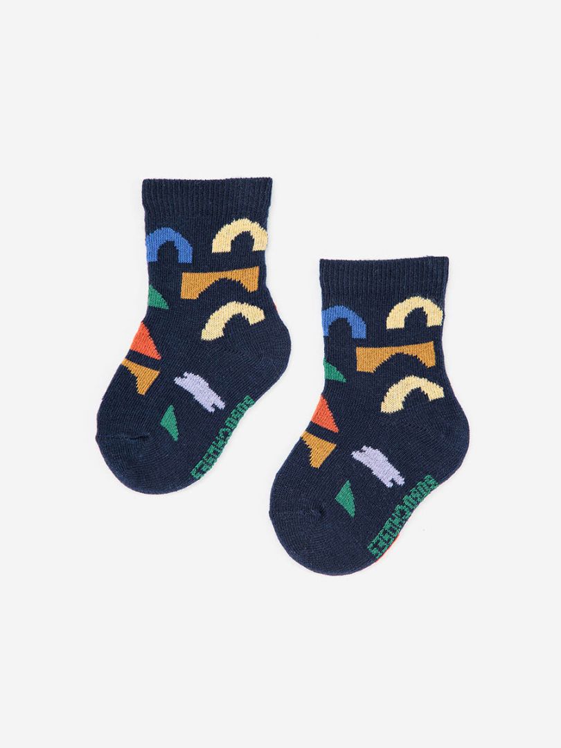 Playfull all over baby socks