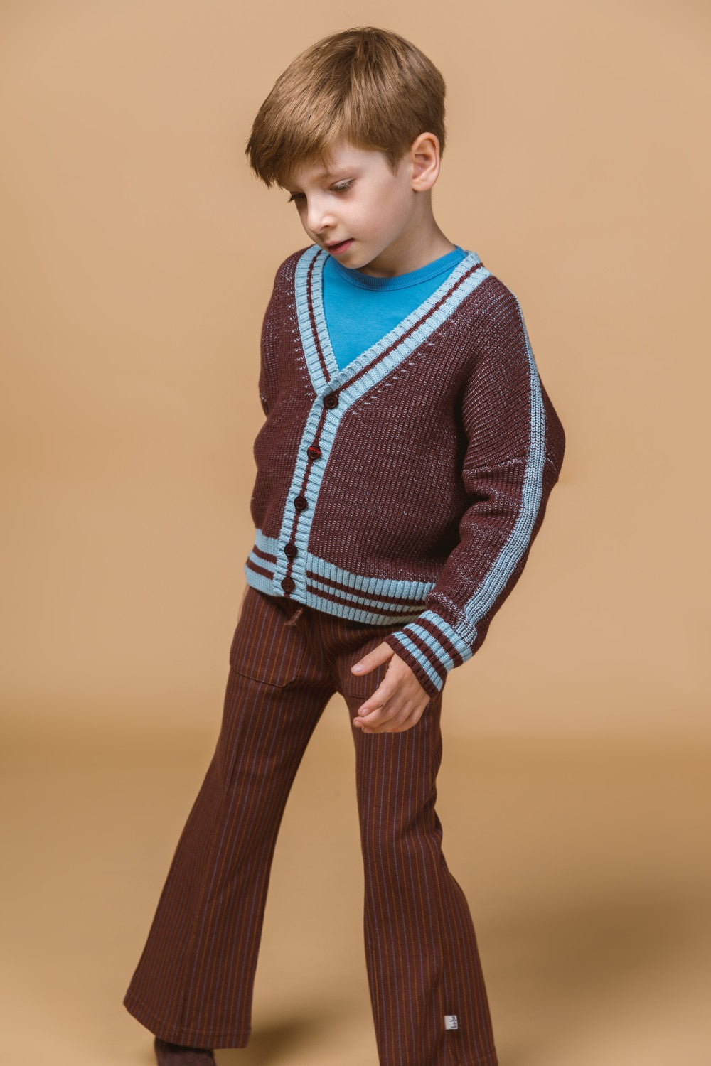 - Enio cardigan Rum Raisin