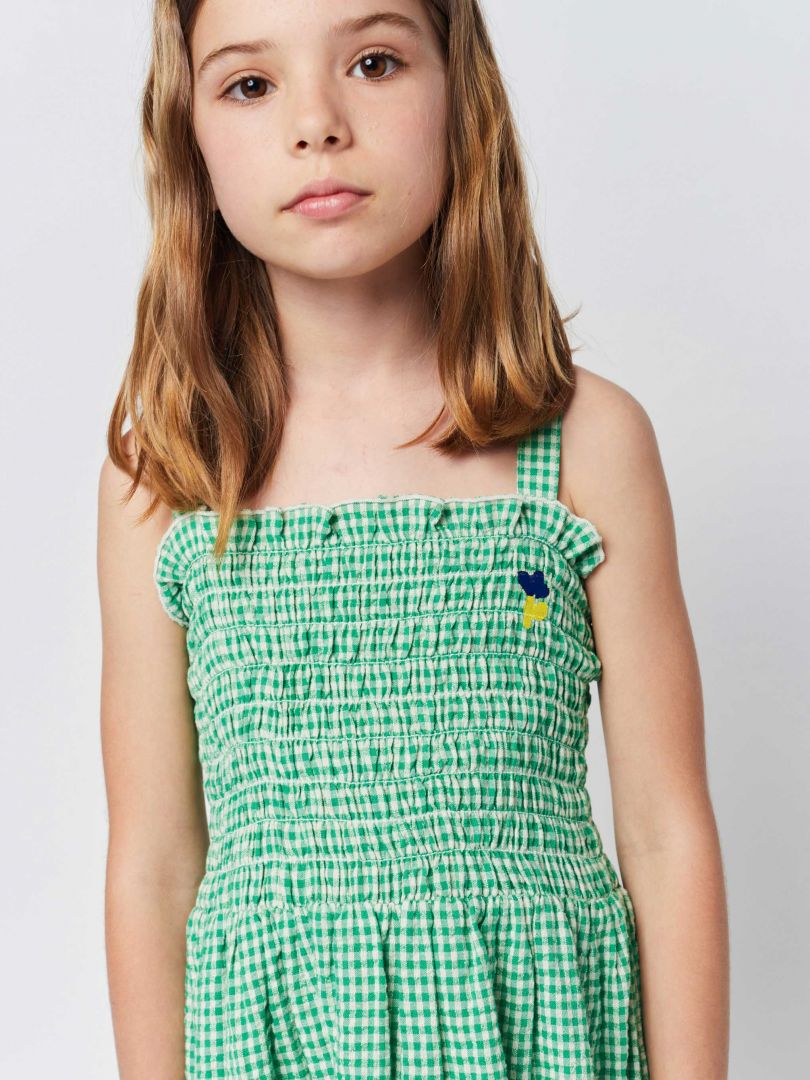 Green Vichy Strap - Dress