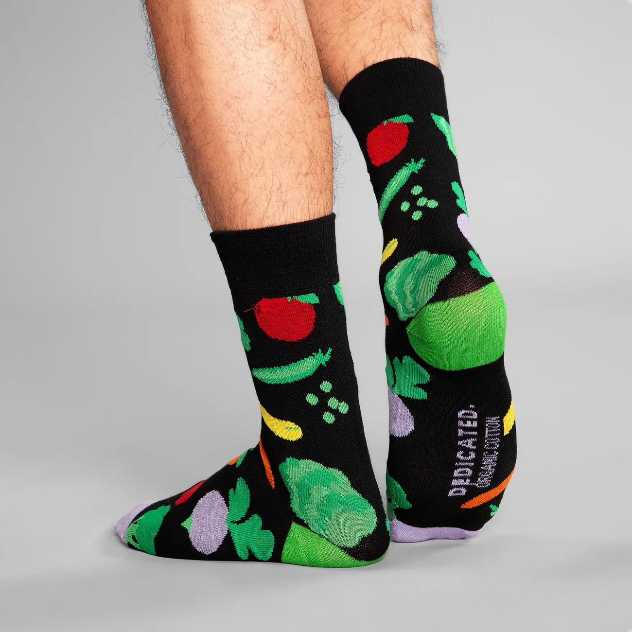 Socks Sigtuna Vegetables - Black